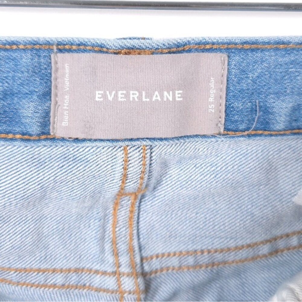 EVERLANE High Rise Straight Leg Jeans Size‎ 25 Regular - Picture 4 of 9
